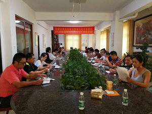蒙晓灵主委出席龙华总支学习调研活动